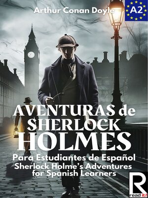 cover image of Aventuras de Sherlock Holmes para estudiantes de español. Nivel A2